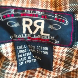 Vintage Double R Ralph Lauren mens jacket large